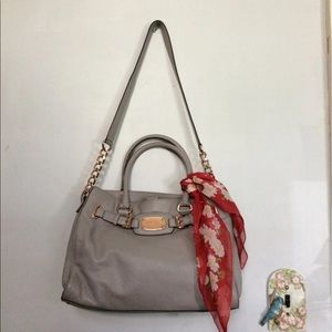 Michael Kors east west Hamilton leather tote
